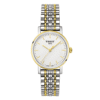 Tissot Women’s Quartz Swiss Made Two-tone Stainless Steel Silver Dial 30mm Watch T109.210.22.031.00