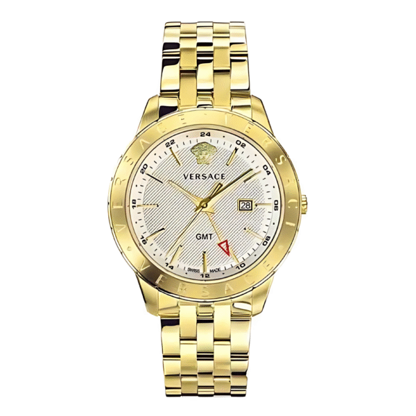 Versace Men’s Quartz Swiss Made Stainless Steel White Dial 43mm Watch VEBK00518
