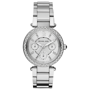 Michael Kors Women’s Quartz Stainless Steel Silver Dial 33mm Watch MK5615
