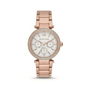 Michael Kors Women’s Quartz Stainless Steel White Dial 38mm Watch MK5781