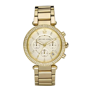 Michael Kors Women’s Quartz Stainless Steel Champagne Dial 39mm Watch MK5354