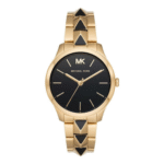 Michael Kors Women’s Quartz Stainless Steel Black Dial 38mm Watch MK6669
