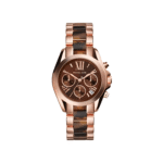 Michael Kors Women’s Quartz Chronograph Stainless Steel Brown Dial 36mm Watch MK5944