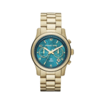 Michael Kors Women’s Quartz Stainless Steel Blue Dial 39mm Watch MK5815