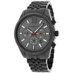 Michael Kors Men’s Quartz Stainless Steel Black 45mm Watch MK8320