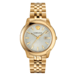 Versace Men’s Quartz Swiss Made Stainless Steel White Dial 42mm Watch VELQ00719