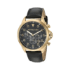 Michael Kors Men’s Chronograph Quartz Leather Strap Black Dial 45mm Watch MK8618