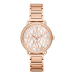 Michael Kors Women’s Quartz Stainless Steel Silver Dial 36mm Watch MK3887