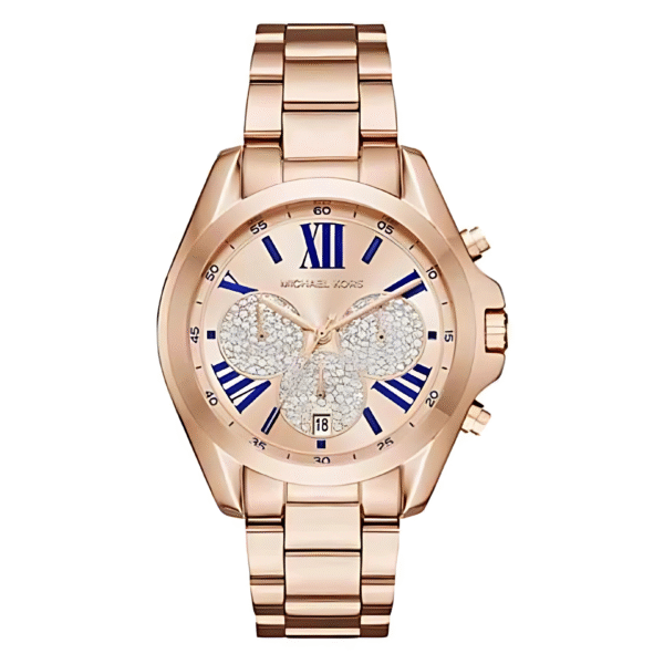 Michael Kors Women’s Quartz Stainless Steel Rose Gold Dial 38mm Watch MK6321