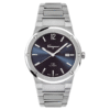 Ferragamo Men’s Swiss Made Quartz Silver Stainless Steel Blue Dial 41mm Watch SFDT01320
