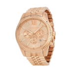 Michael Kors Men’s Quartz Stainless Steel Rose Gold Dial 45mm Watch MK8319