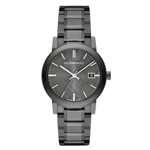 Burberry Men’s Swiss Made Stainless Steel Grey Dial 38mm Watch BU9007
