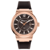 Ferragamo Men’s Swiss Made Quartz Brown Silicone Strap Brown Dial 44mm Watch SFHY02522