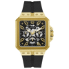 Guess Men’s Quartz Black Silicone Strap Black Dial 42mm Watch GW0637G2