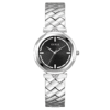 Guess Women’s Quartz Silver Stainless Steel Black Dial 34mm Watch GW0613L1