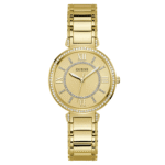 Guess Women’s Quartz Gold Stainless Steel Champagne Dial 36mm Watch GW0588L1