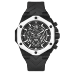 Guess Men’s Quartz Black Silicone Strap Black Dial 47mm Watch GW0579G1