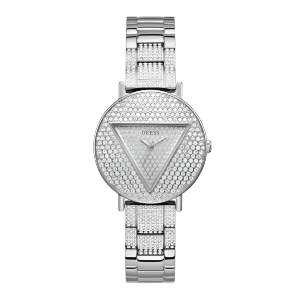 Guess Women’s Quartz Silver Stainless Steel Silver Dial 36mm Watch GW0512L1