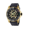 Gucci Men’s Swiss Made Quartz Silicone Strap Black Dial 45mm Watch YA136219