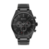 " Hugo Boss Men’s Chronograph Quartz Stainless Steel Black Dial 44mm Watch 1513714"