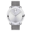 Movado Men’s Quartz Swiss Made Silver Stainless Steel Silver Dial 44mm Watch 3600260