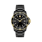 Movado Men’s Swiss Made Quartz Black Stainless Steel Black Dial 40mm Watch 2600161