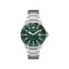 Emporio Armani Men’s Quartz Stainless Steel Green Dial 42mm Watch AR11338
