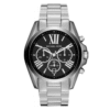 Michael Kors Men’s Chronograph Quartz Stainless Steel Black Dial 44mm Watch MK5705