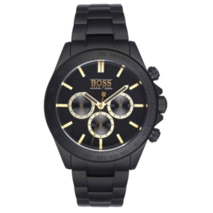 Hugo Boss Men’s Chronograph Quartz Stainless Steel Black Watch 1513278