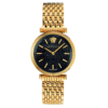 Versace Women Quartz Swiss Made Gold Stainless Steel Black Dial 36mm Watch VELS00819