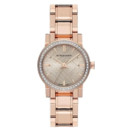 Burberry Women’s Swiss Made Stainless Steel Beige Dial 26mm Watch BU9228