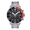 TISSOT Men’s Quartz Swiss Made Stainless Steel Black Dial 45mm Watch T120.417.11.051.01