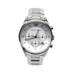 Emporio Armani Men’s Stainless Steel Silver Dial 40mm Watch AR5869