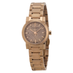 Burberry Women’s Swiss Made Stainless Steel Rose Gold 26mm Watch BU9225