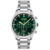 Hugo Boss Men’s Quartz Stainless Steel Green Dial 44mm Watch 1513868