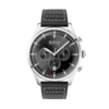 Hugo Boss Men’s Quartz Leather Strap Black Dial 44mm Watch 1513864