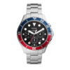 Fossil Men’s Chronograph Quartz Stainless Steel Black Dial 46mm Watch FS5767
