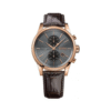 Hugo Boss Men’s Chronograph Quartz Leather Strap Grey Dial 41mm Watch 1513281