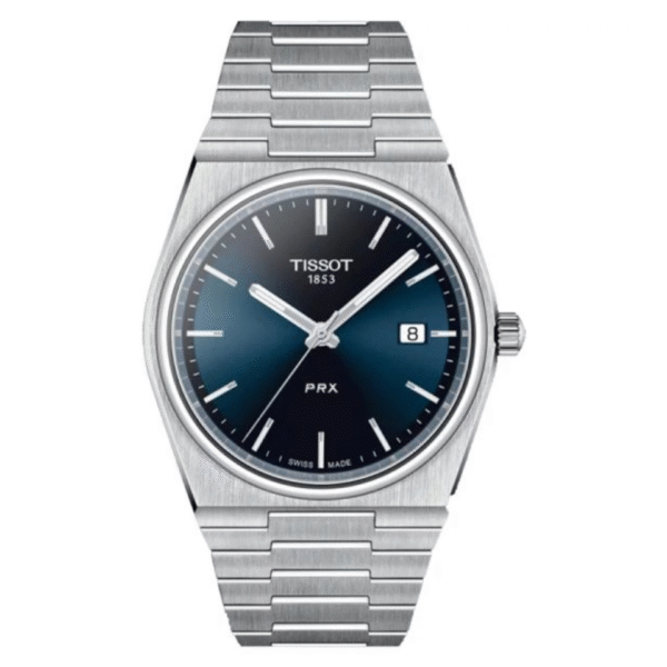 TISSOT PRX Men’s Quartz Swiss Made Stainless Steel Blue Dial 40mm Watch T137.410.11.041.00