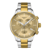 TISSOT Men’s Quartz Swiss-Made Two-tone Stainless Steel Champagne Dial 45mm Watch T116.617.22.021.00