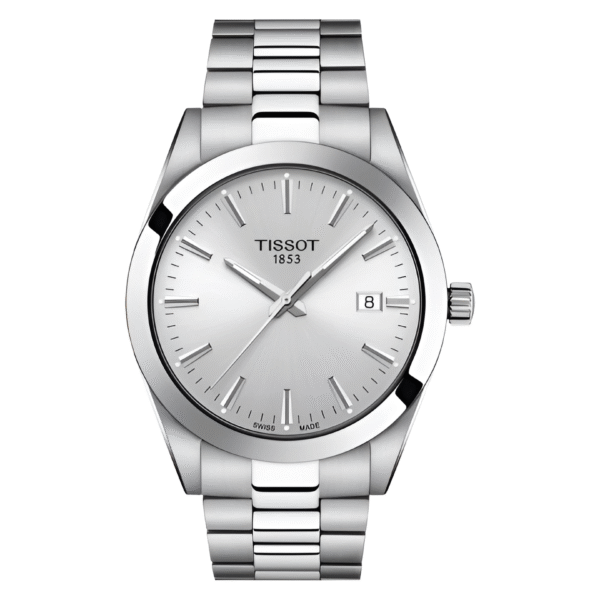 TISSOT Men’s Quartz Swiss-Made Silver Stainless Steel Silver Dial 40mm Watch T127.410.11.031.00