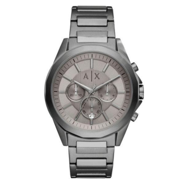 Armani Exchange Men’s Quartz Grey Stainless Steel Grey Dial 44mm Watch AX2603