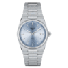 TISSOT PRX Unisex Quartz Swiss Made Silver Stainless Steel Light blue Dial 35mm Watch T137.210.11.351.00