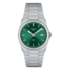 TISSOT PRX Unisex Quartz Swiss Made Silver Stainless Steel Green Dial 35mm Watch T137.210.11.081.00