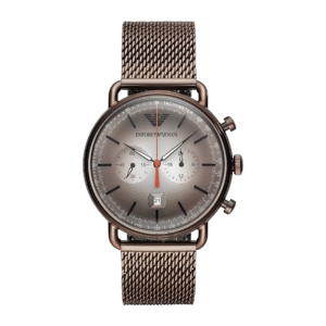 Emporio Armani Men’s Quartz Stainless Steel Grey Dial 43mm Watch AR11169