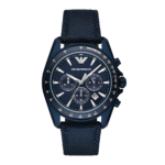 Emporio Armani Men’s Chronograph Quartz Blue Dial 44mm Watch AR6132