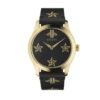 Gucci Women’s Swiss Made Quartz Black Leather Strap Black Dial 38mm Watch YA1264055