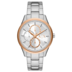 Armani Exchange Men’s Quartz Silver Stainless Steel Silver Dial 42mm Watch AX1870