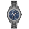 Armani Exchange Men’s Quartz Grey Stainless Steel Blue Dial 42mm Watch AX1871