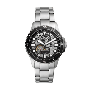 Fossil Men’s Automatic Stainless Steel Black Dial 42mm Watch ME3190